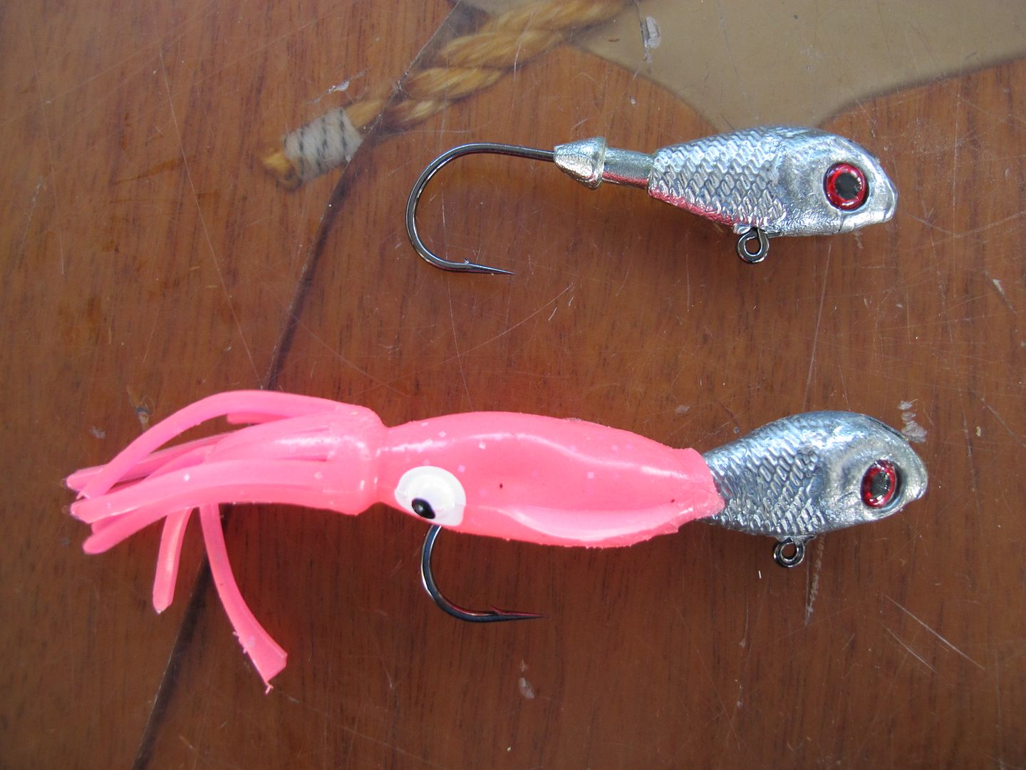 Why bucktail/jigs work for fluke